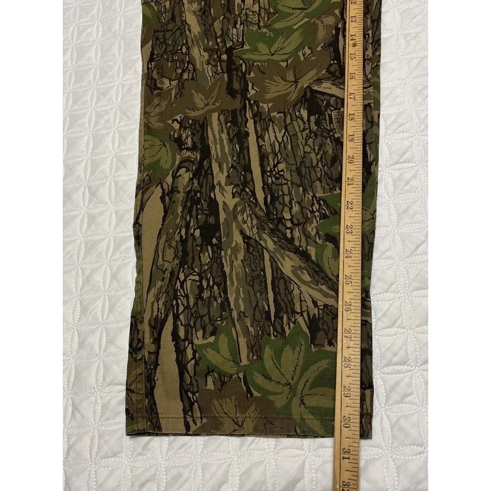 Winchester Trebark Camo Vintage Pants sz LG Cargo Hunting Pants Adjustable